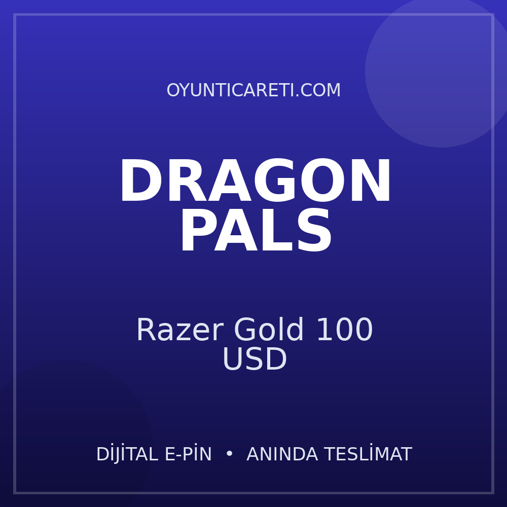Dragon Pals Razer Gold 100 USD