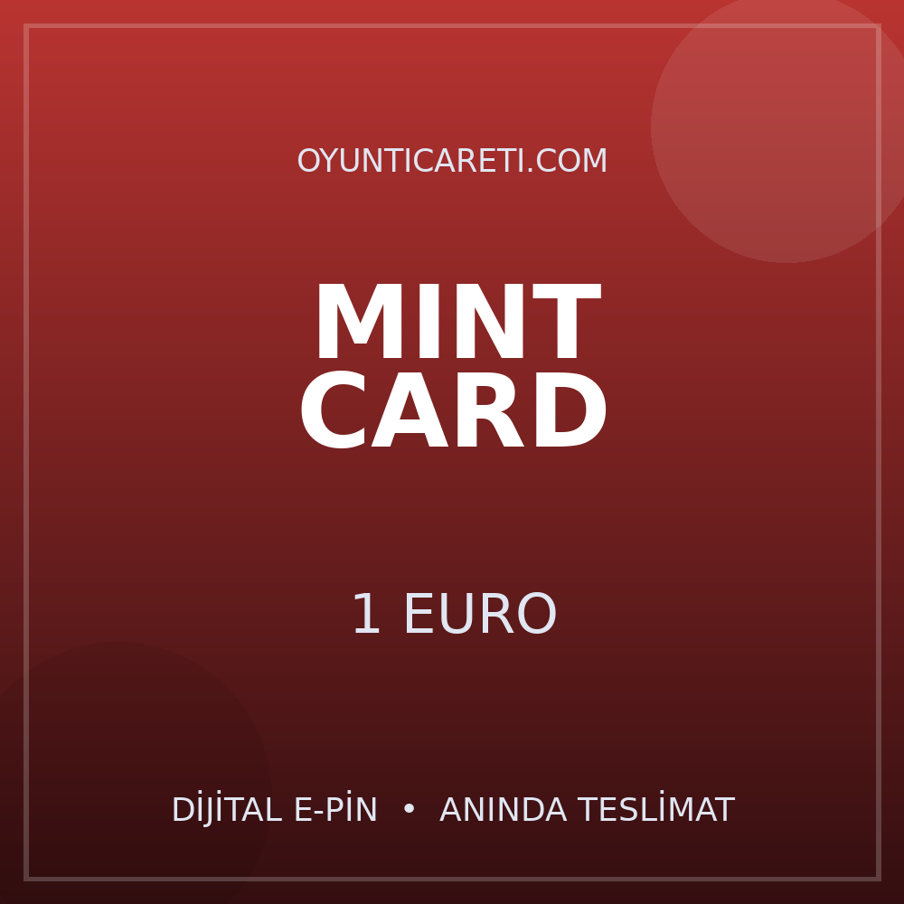 Mint Card 1 EURO