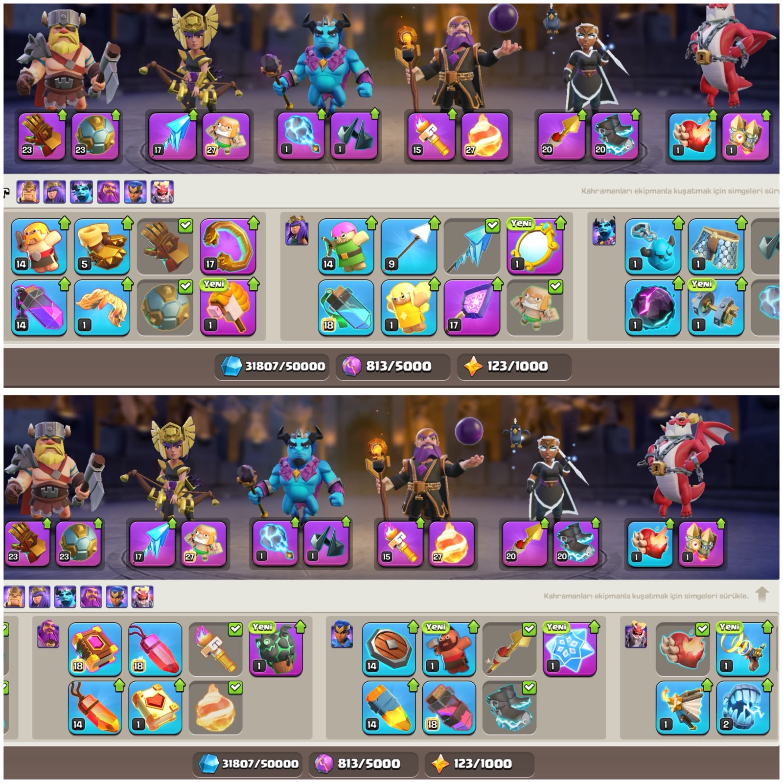 TH17⚡️COC | • 2064 MADALYA + SAYISIZ BÜYÜLÜ ÖGE — image 3