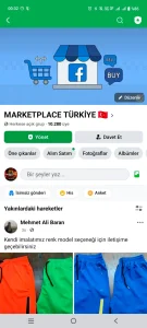 10bin üyeli marketplace grubu