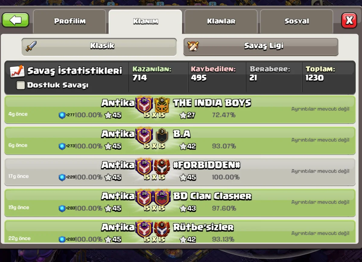 29 Lvl Uygun Fiyatlı Klan — görsel 2