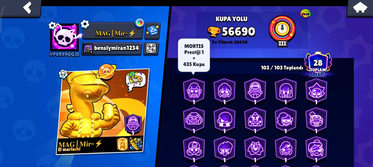 Brawlstars 56K kupa — görsel 4