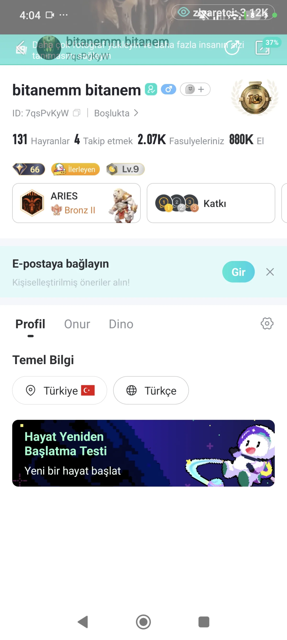 Bigo Live 66 Lwl Yüksek Hedi Hesap Zamanın Etkinliklerinde Top 10 — görsel 2
