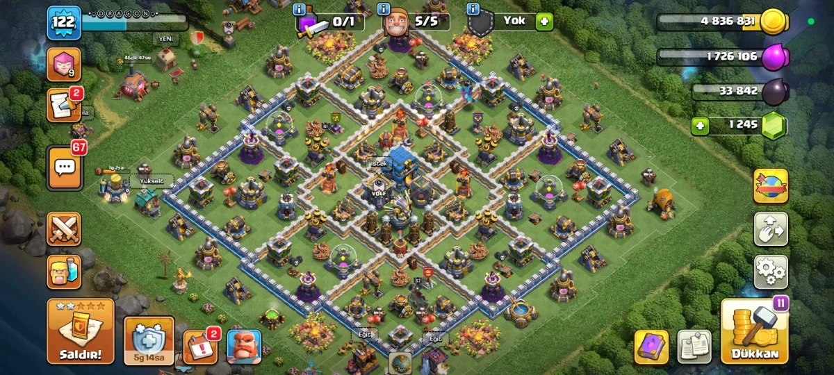 Clash of clans kız gibi hesap — görsel 2