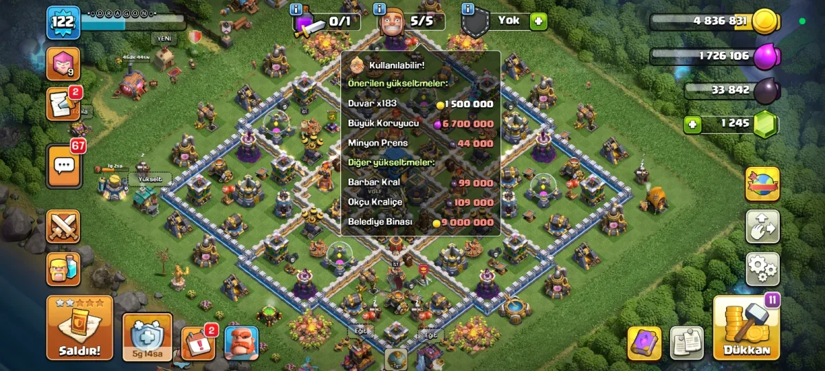 Clash of clans kız gibi hesap — görsel 3