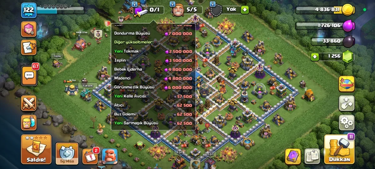 Clash of clans kız gibi hesap — görsel 6