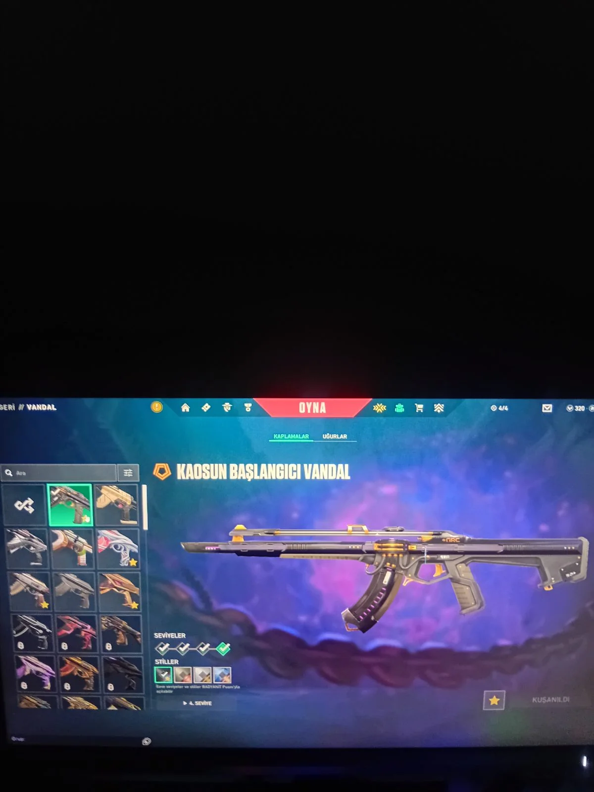ACİL SATILIK | 20K+ Yatırım | Peak Dia 3 | 14+ Skin | 8500 TL 🔥 — görsel 2