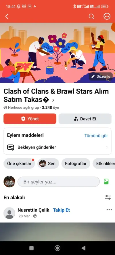 3bin üyeli grup