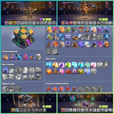 Clash of clans hesap 14 belediye