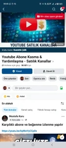 Youtube üzerine facebook grubu