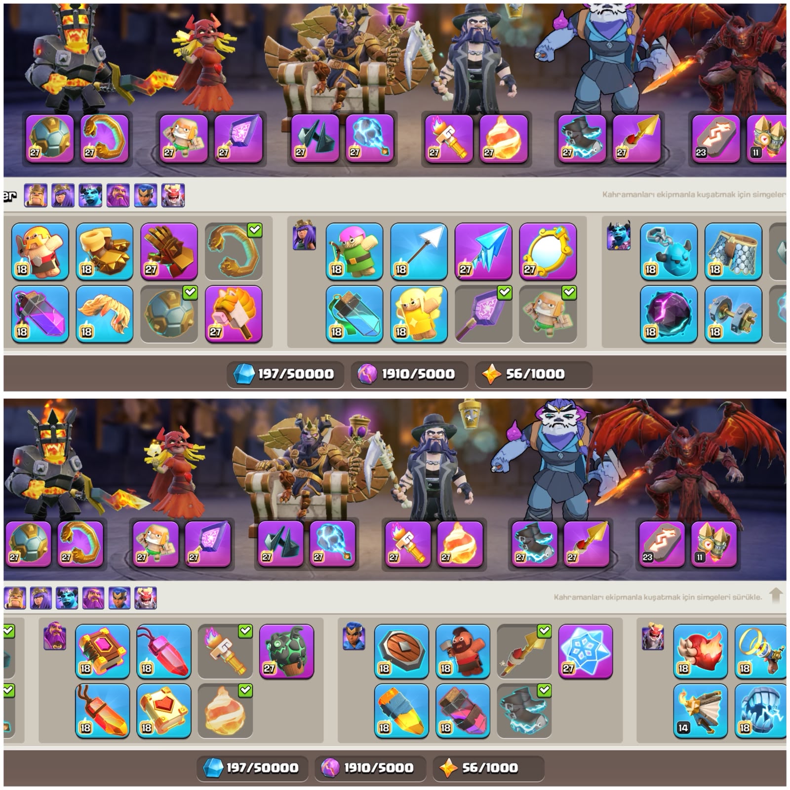 TH18⚡️COC | 215 KOSTÜM | Türkiye'nin En Dolusu ! — image 8