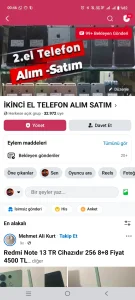 İkinci el telefon alım satım grubu