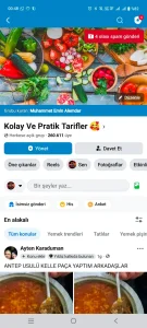 Yemek tarif grubu