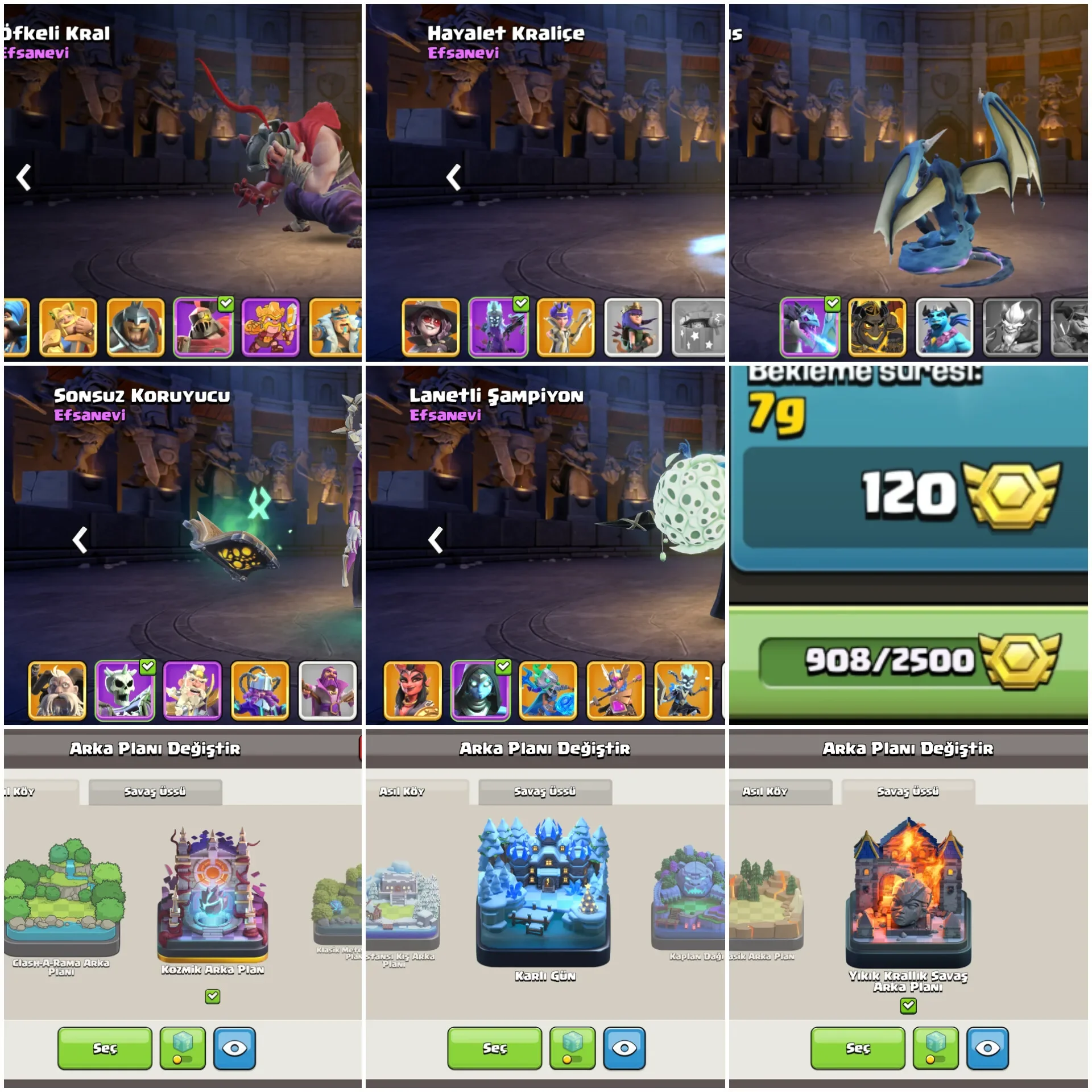 MAX EKİPMAN!! MAX KAHRAMAN!! TH18 MAX+MAX HESAP!! — görsel 3