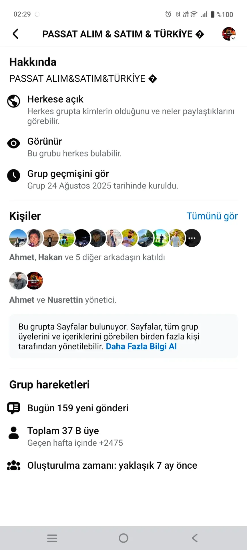 37k aktif passat türk grup — görsel 2