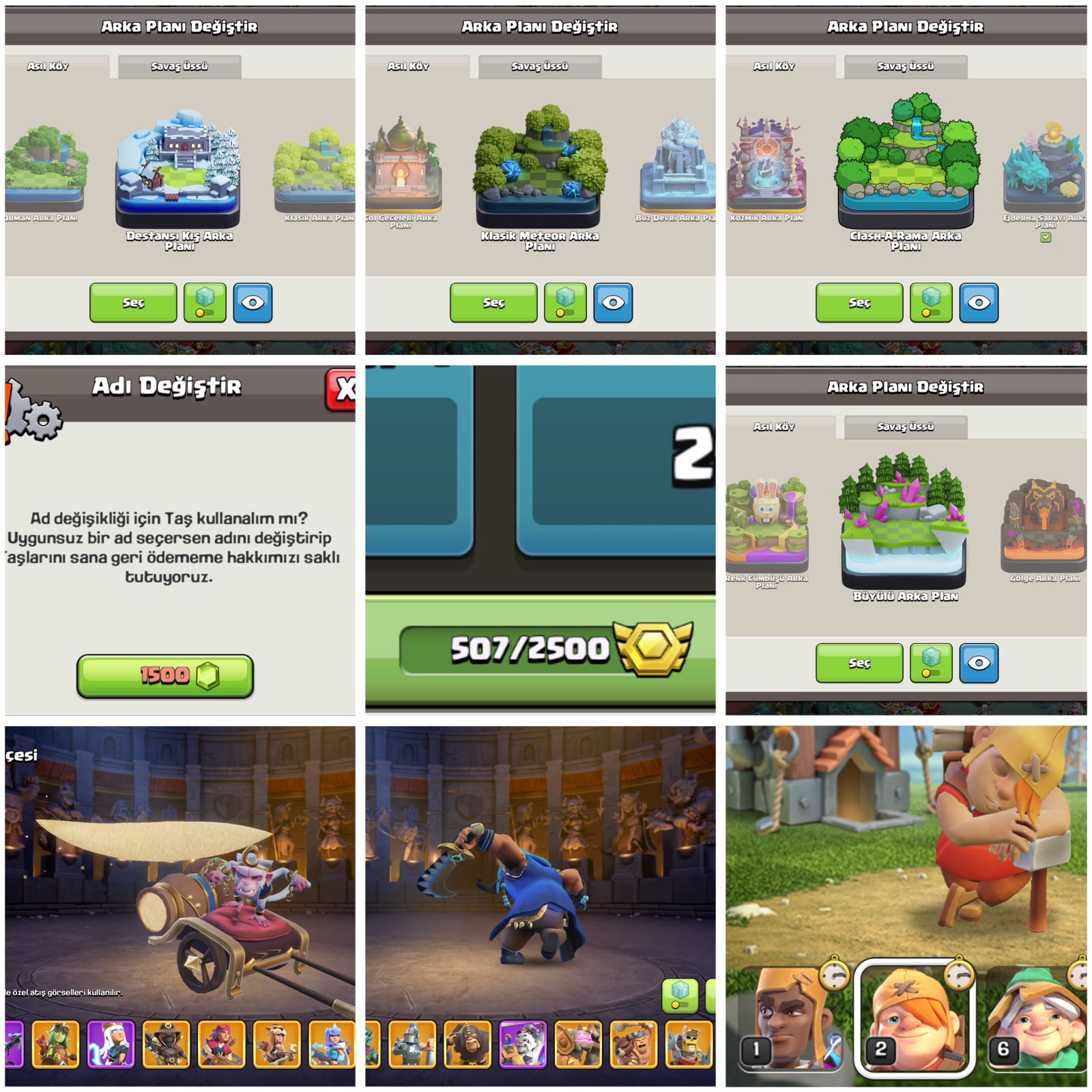 TH18⚡️COC | • MAX KÖY + SAYISIZ KOSTÜM | DOLU — image 2