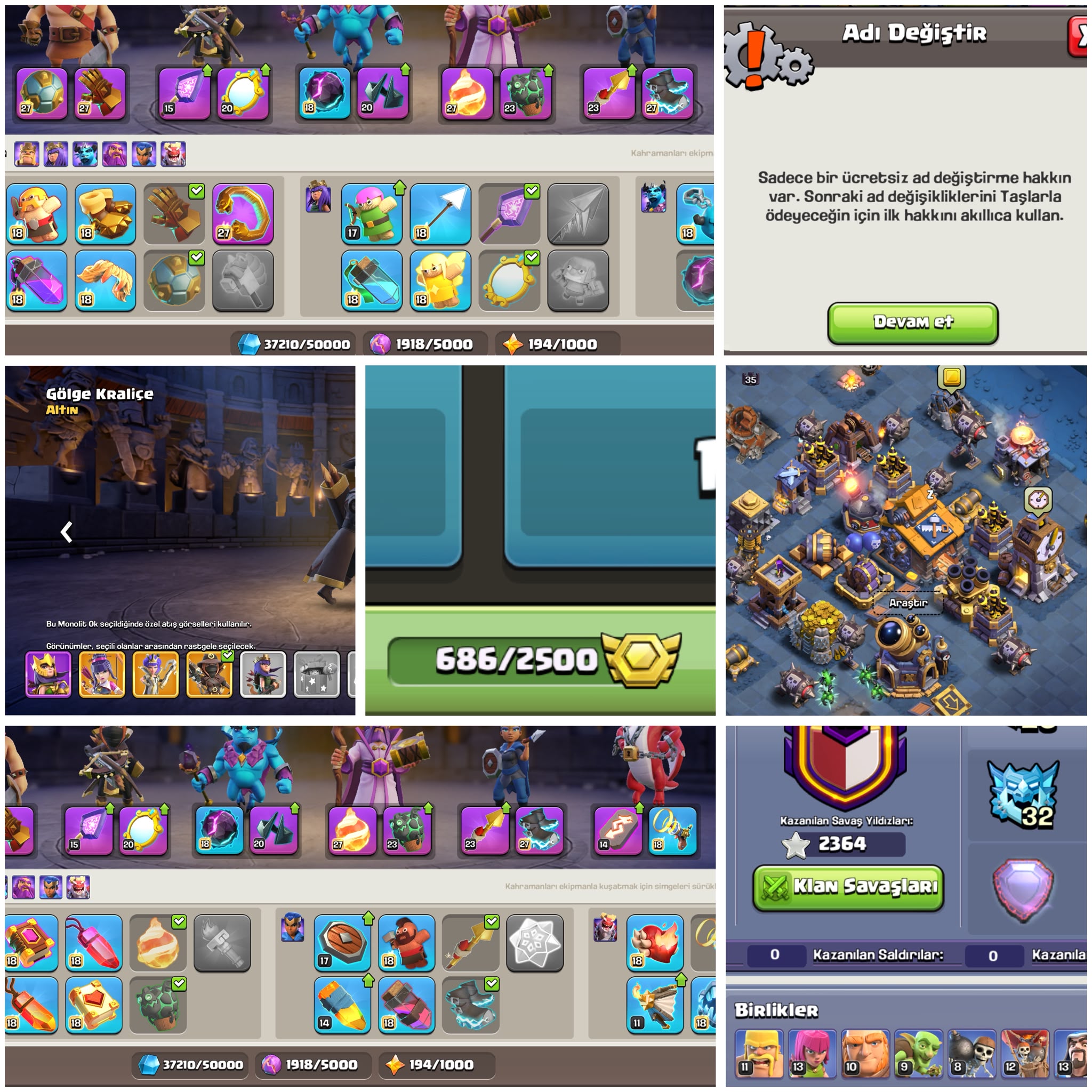 TH18⚡️COC | İSİM HAKLI + MAX DUVARLI KÖY !! FULL — image 2