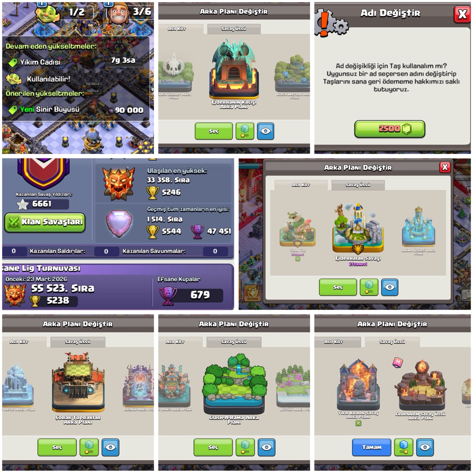 TH18⚡️COC | TR'NİN EN İYİSİ | 6661 YILDIZ | FULL — image 3