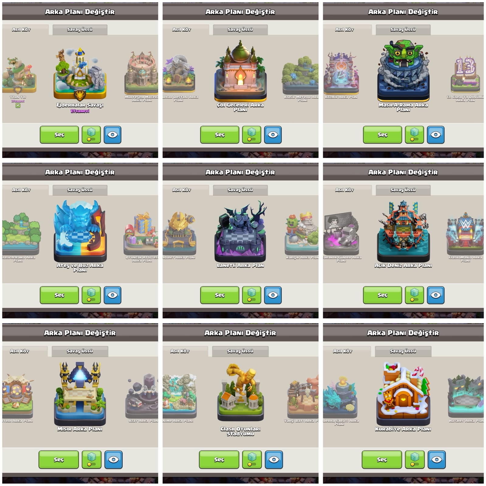 TH18⚡️COC | 215 KOSTÜM | Türkiye'nin En Dolusu ! — image 5