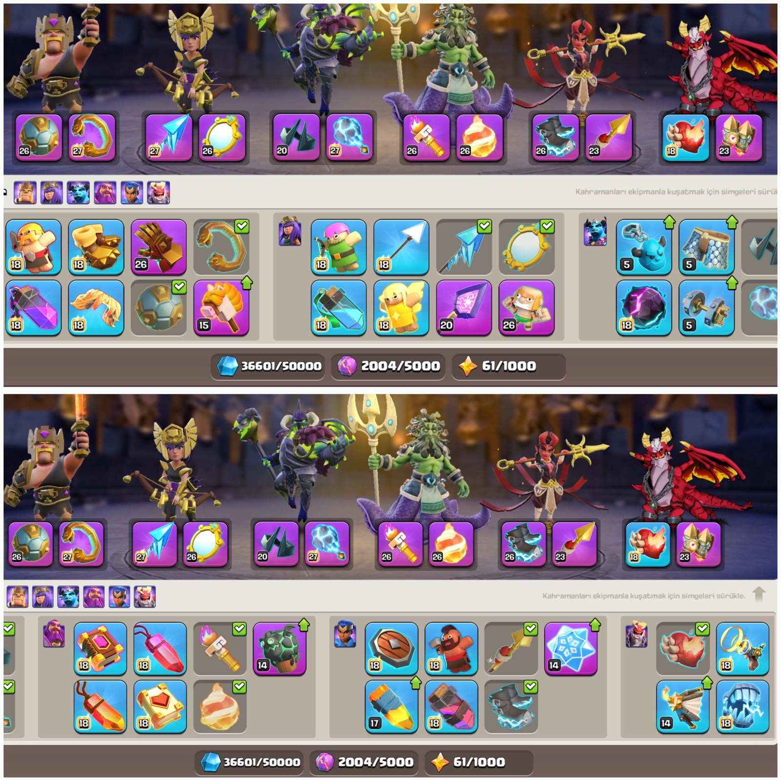 TH18⚡️COC | • TAMAMEN MAX + MAX KÖY | BOL KOSTÜM — image 4