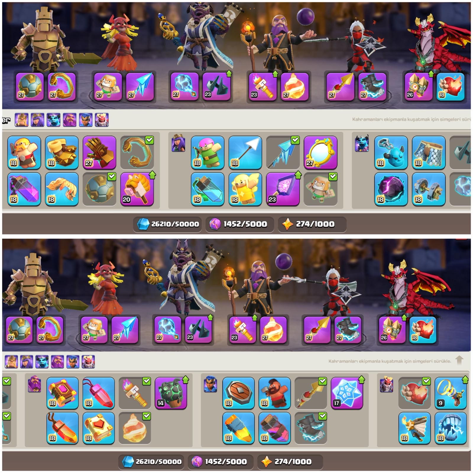 TH18⚡️COC | LİG KOSTÜMLERİ + MAX EKİPMAN !! — image 5