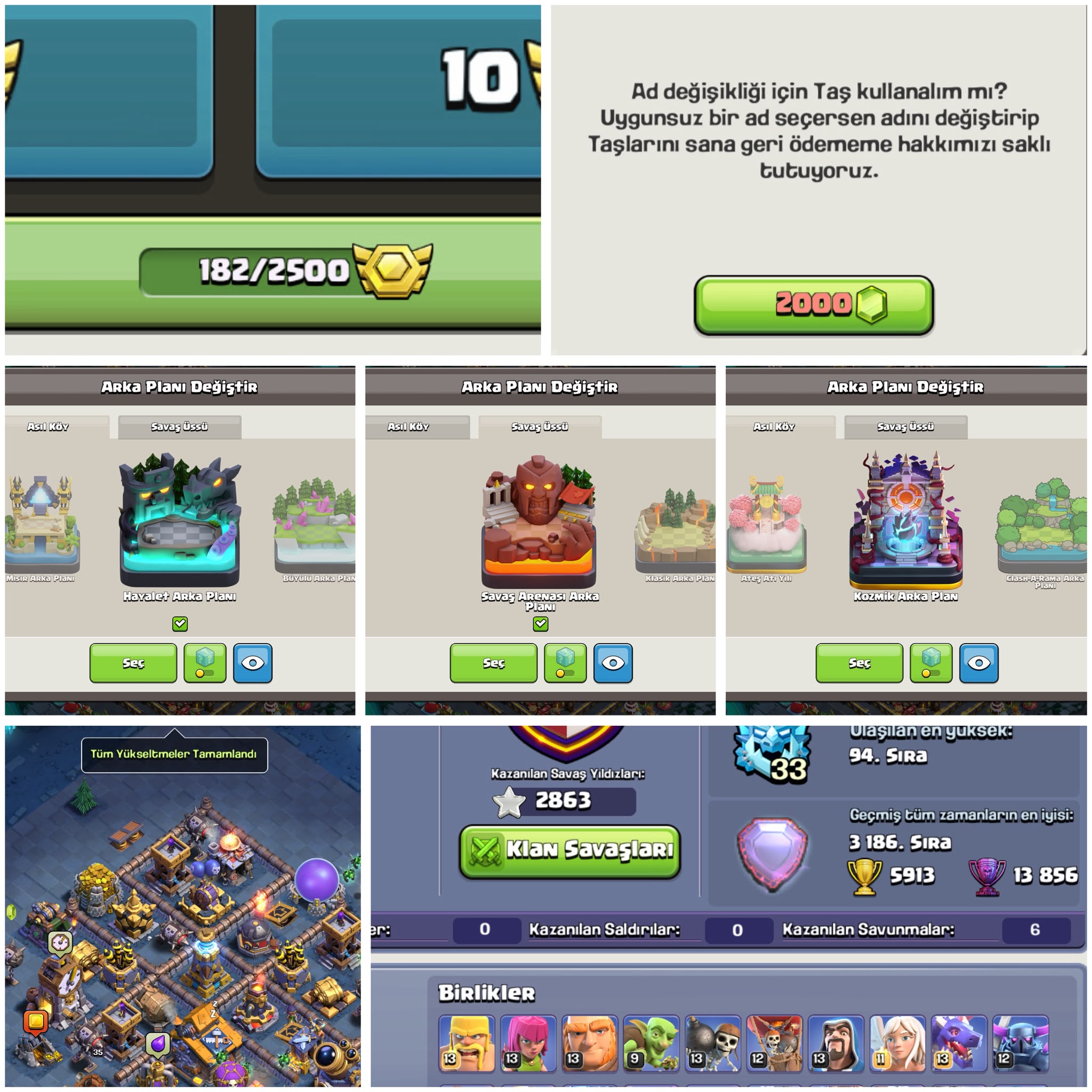 TH18⚡️COC | • %89 EKİPMANLI MAX KÖY !! — image 2