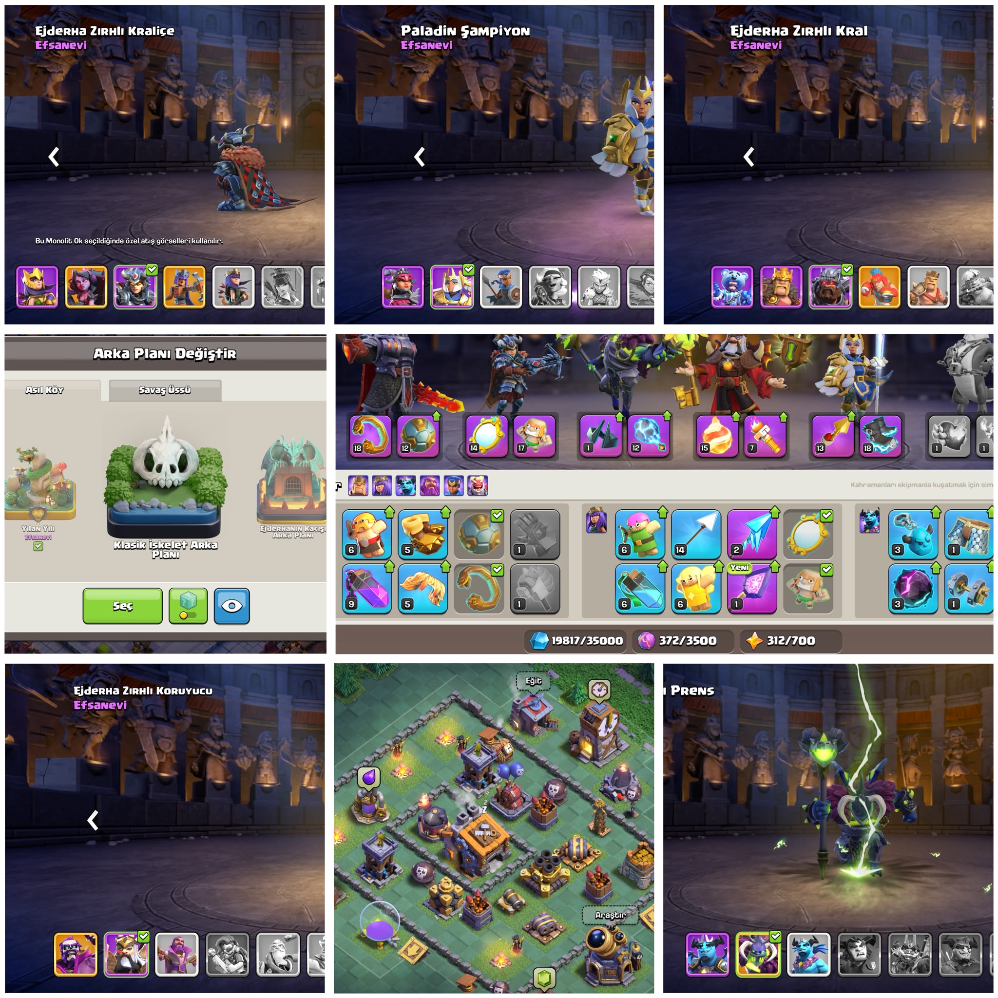 TH14⚡️COC | ÖZEL YILAN ARKAPLANLI | EN UCUZU ! — image 2