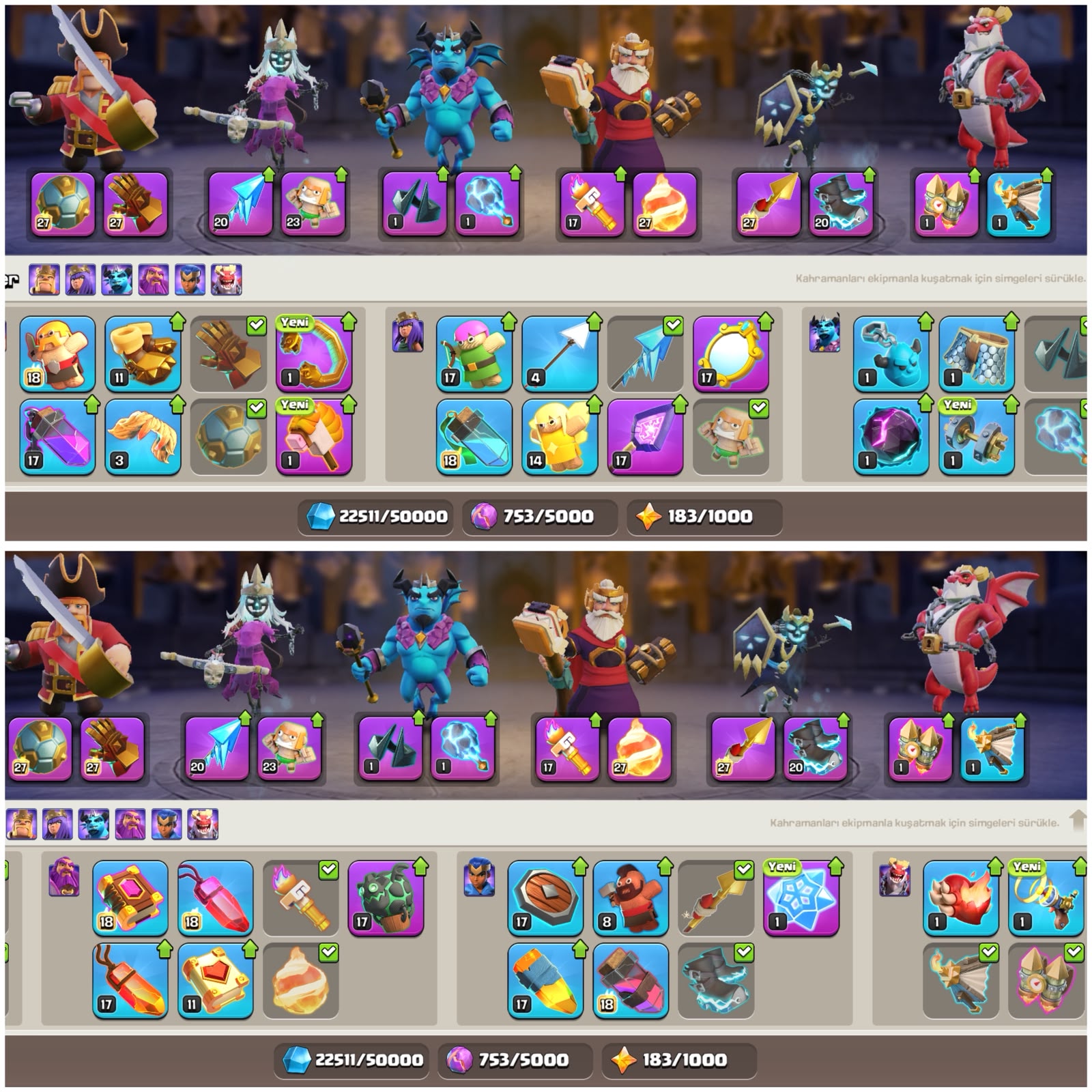 TH18⚡️COC | SAYISIZ KOSTÜM-ÖGE + 1599 MADALYA !! — image 3