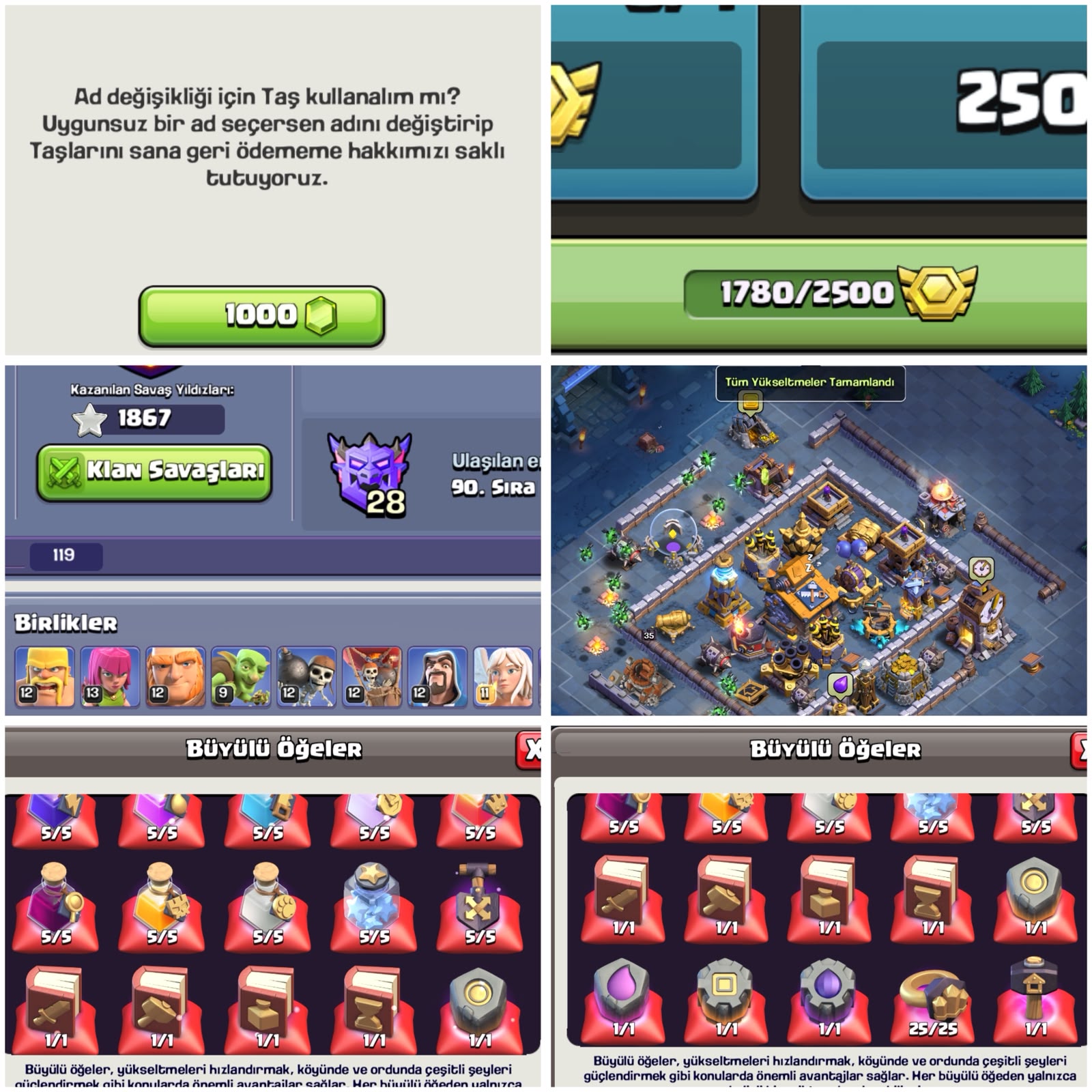 TH18⚡️COC | • 250 LEVEL | MAXA YAKIN | FULL ÖGE — image 2