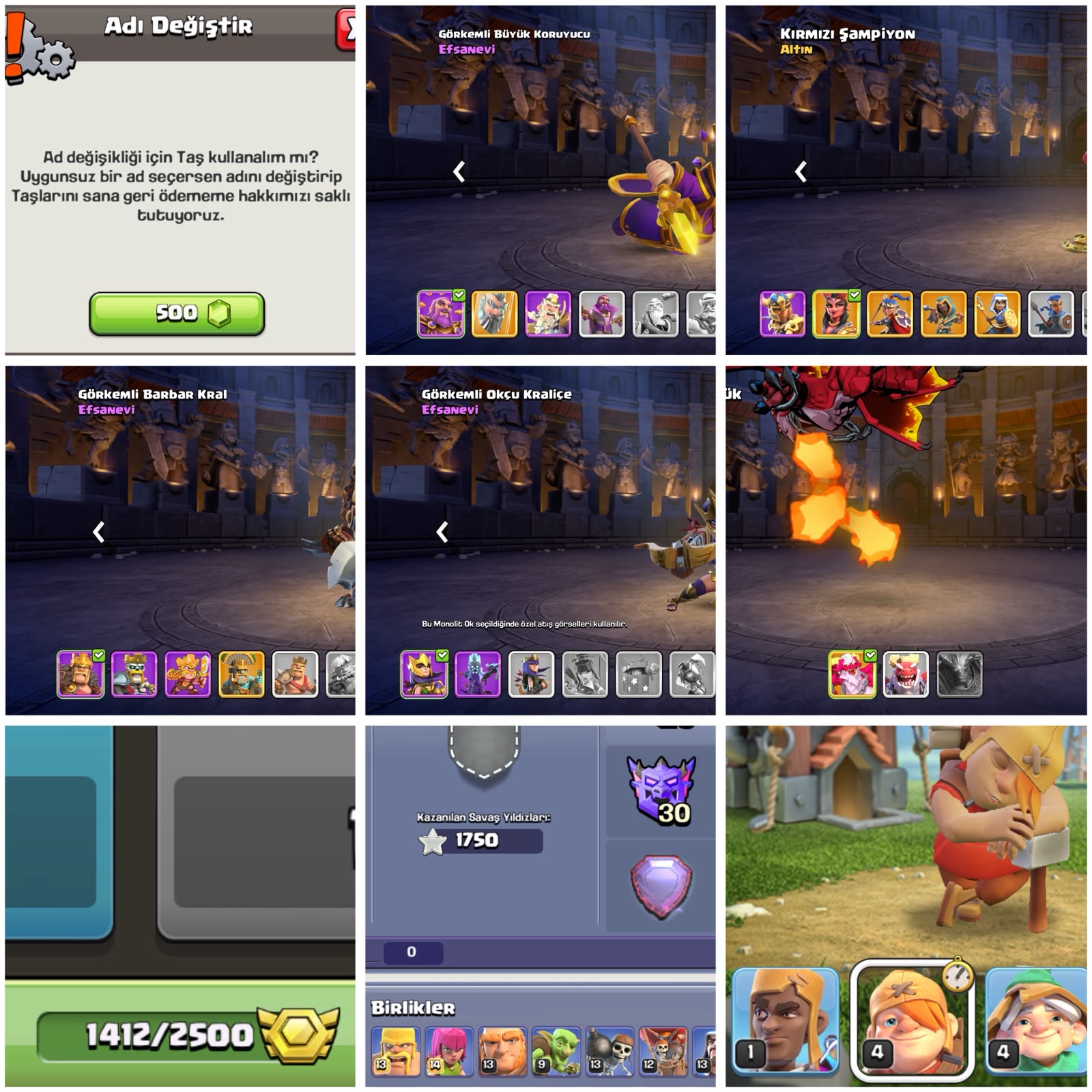TH18⚡️COC | • KISA SÜRELİ FIRSAT !! 1412 MADALYA — image 2
