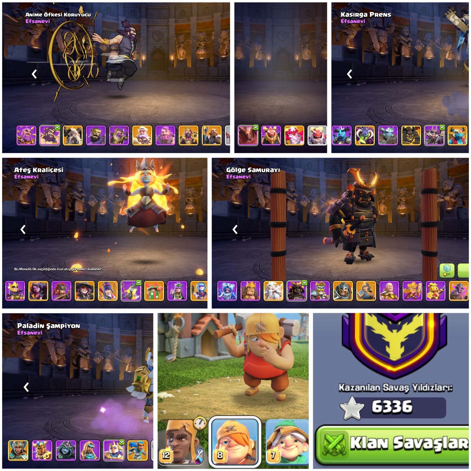 TH18⚡️COC | 6336 SAVAŞ YILDIZI | TAMAMEN MAX !! — image 2