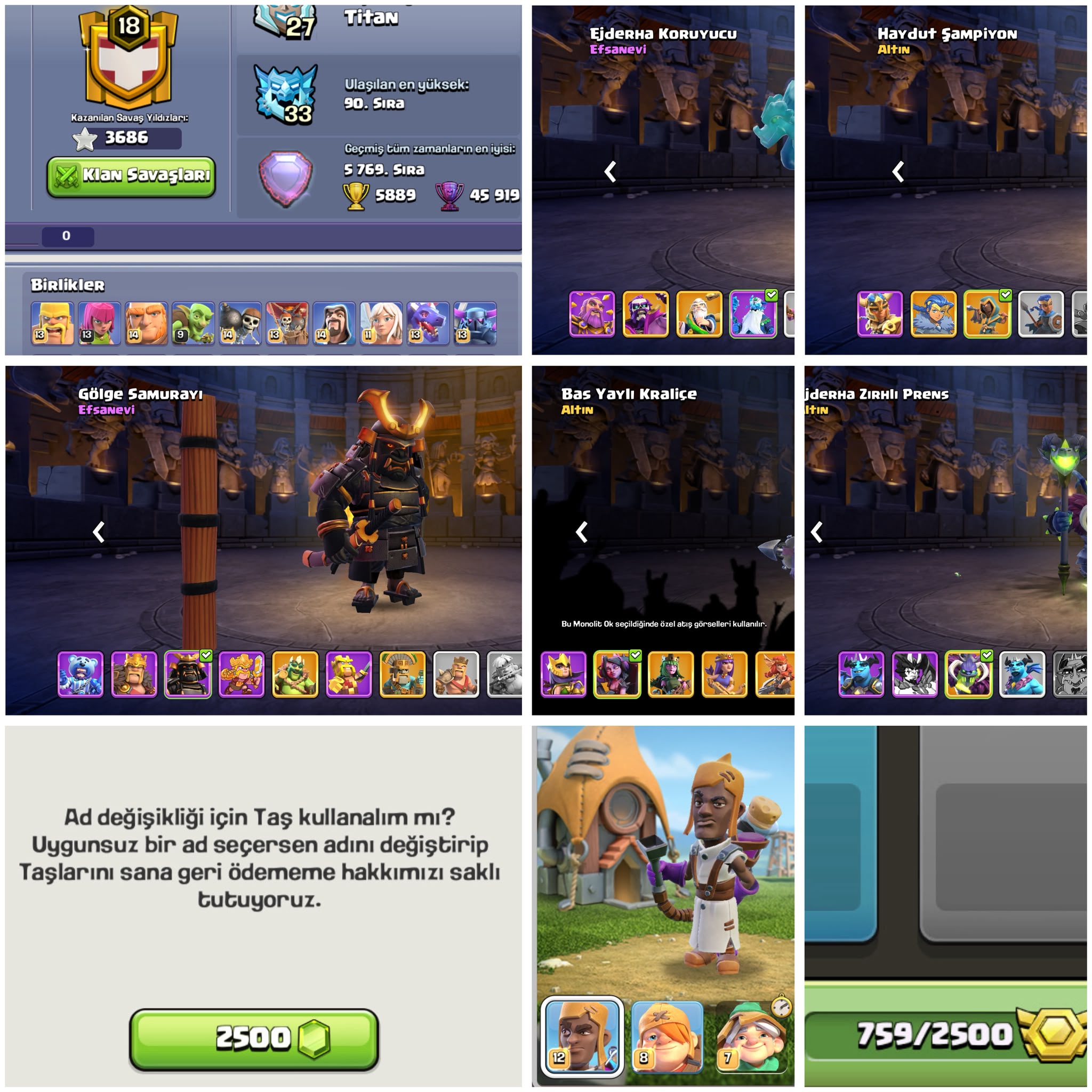 TH18⚡️COC | 336 LEVEL | ÖZEL AĞAÇLAR DOLU !! — image 2
