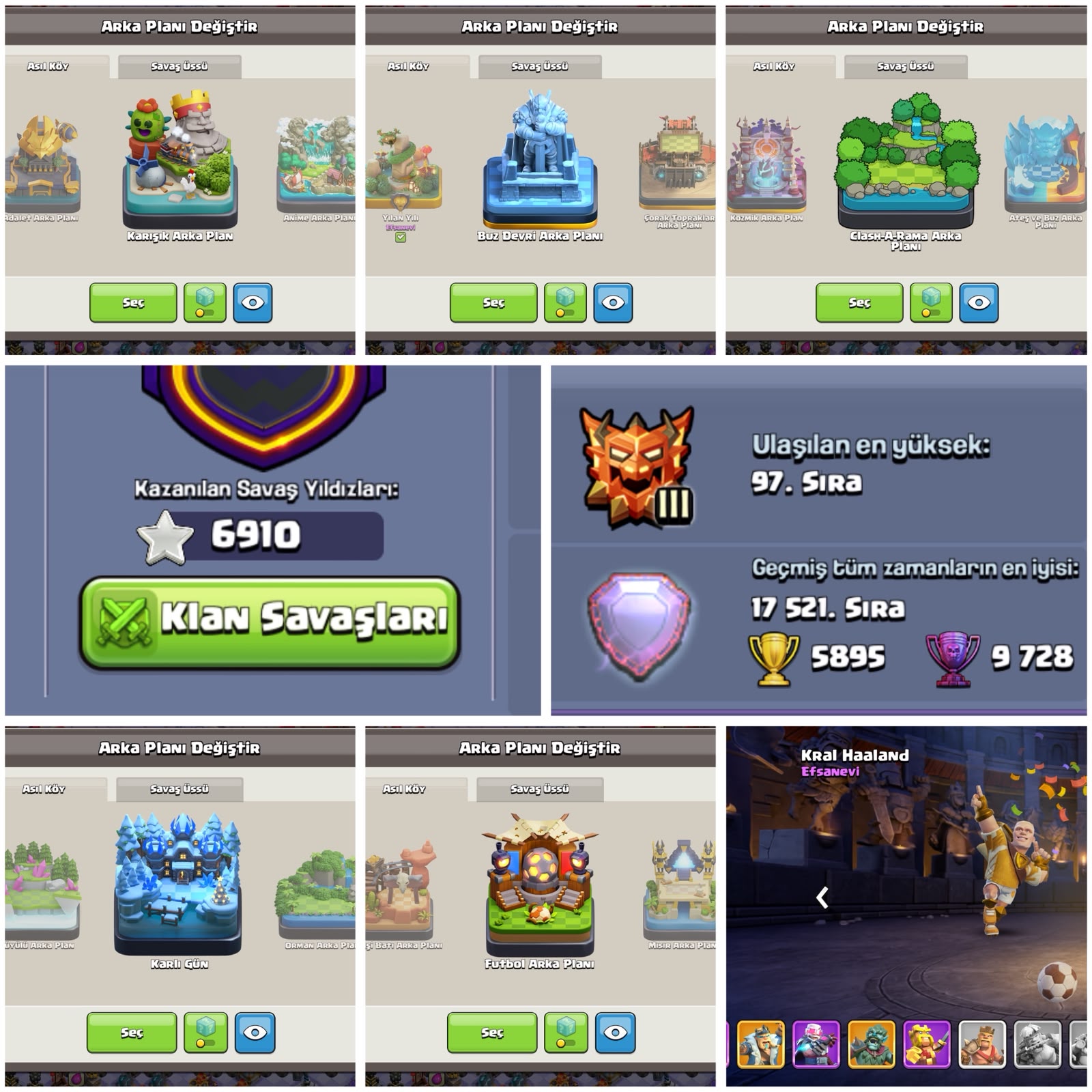 TH18⚡️COC | • 6910 SAVAŞ YILDIZI ! TR'NİN REKORU — image 3