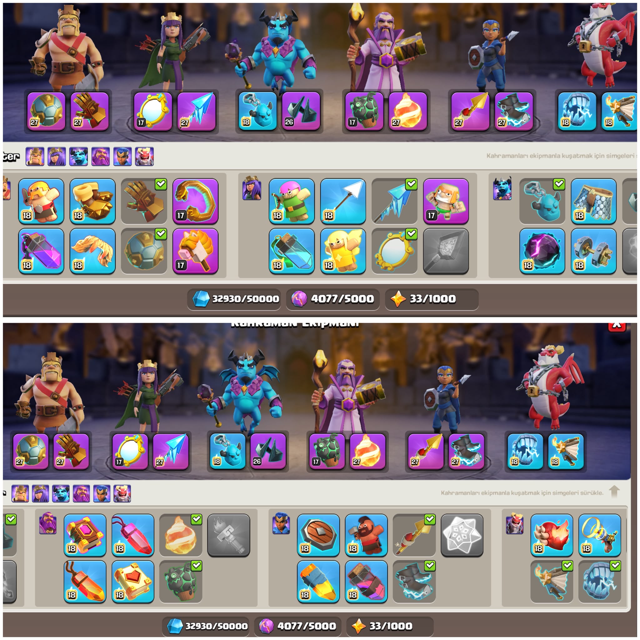TH18⚡️COC | • MAX HEROLAR !! EN UYGUNU !! — image 3