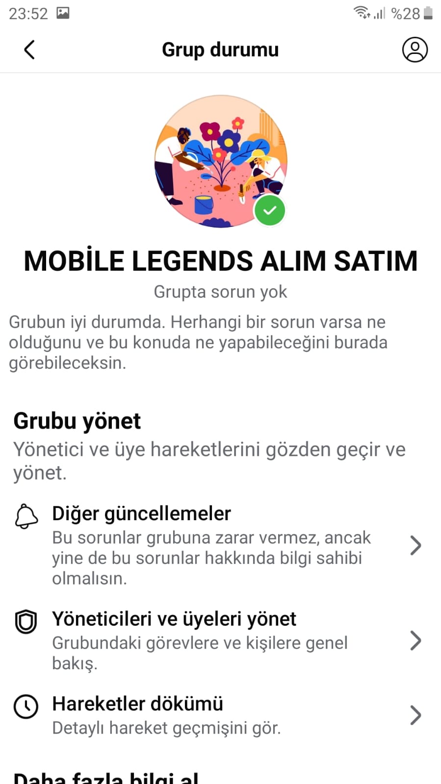 1 Milyon Üyeli Mega Büyüklükte Grup — image 3