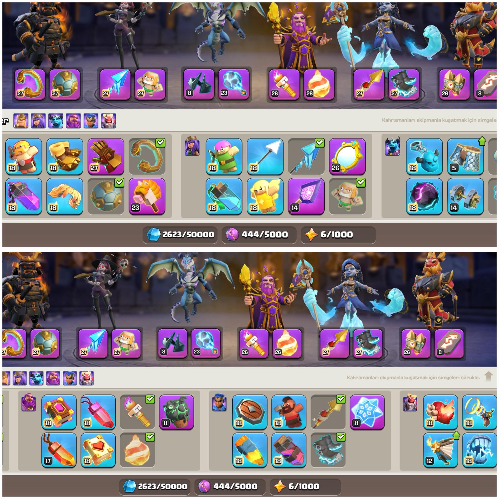 TH18⚡️COC | • EKSİKSİZ !! TAMAMEN MAX KÖY !! — image 4