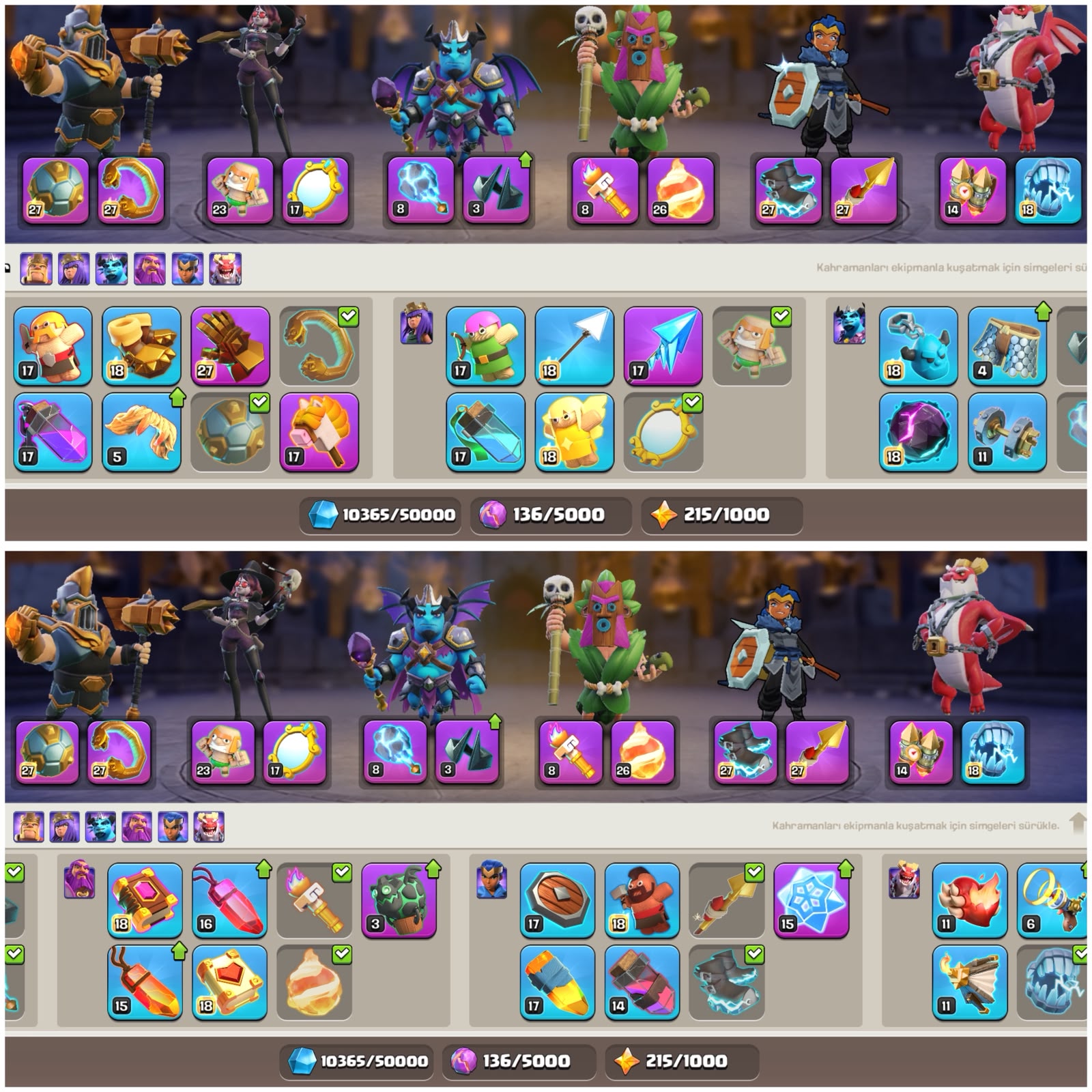 TH18⚡️COC | • MAX + MAX | 262 LEVEL KAÇMAZ !! — image 3