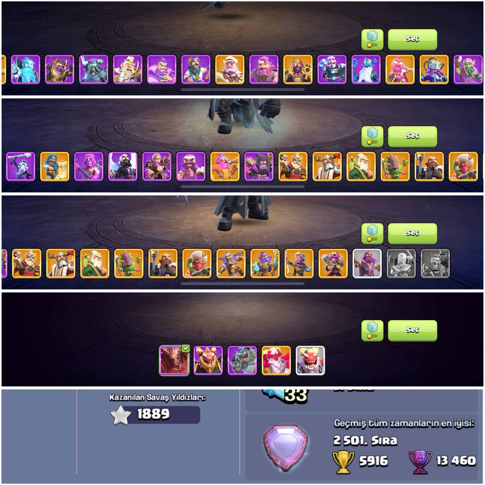 TH18⚡️COC | 215 KOSTÜM | Türkiye'nin En Dolusu ! — image 4