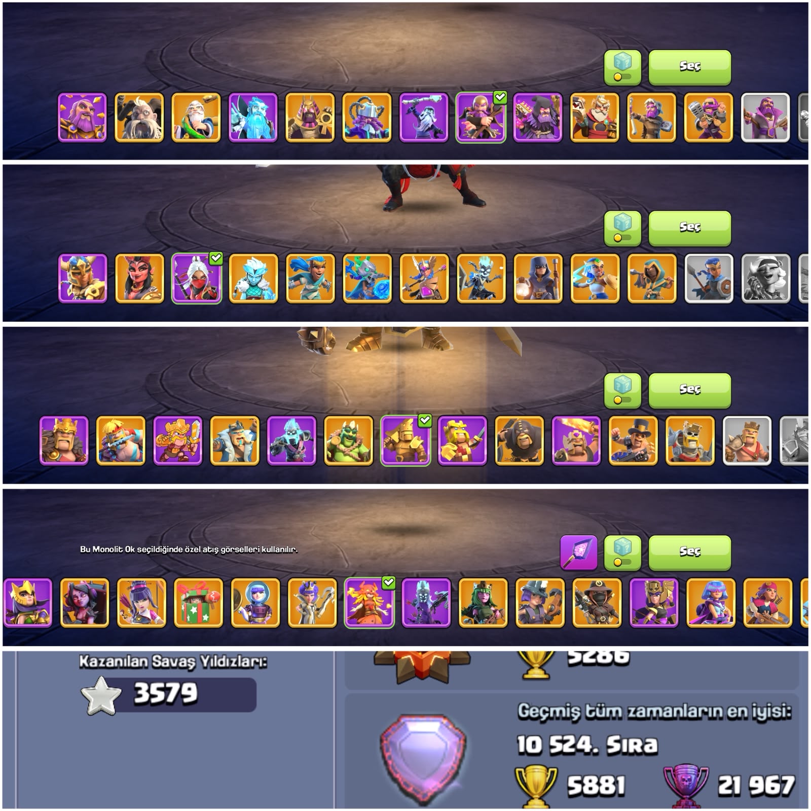 TH18⚡️COC | LİG KOSTÜMLERİ + MAX EKİPMAN !! — image 3