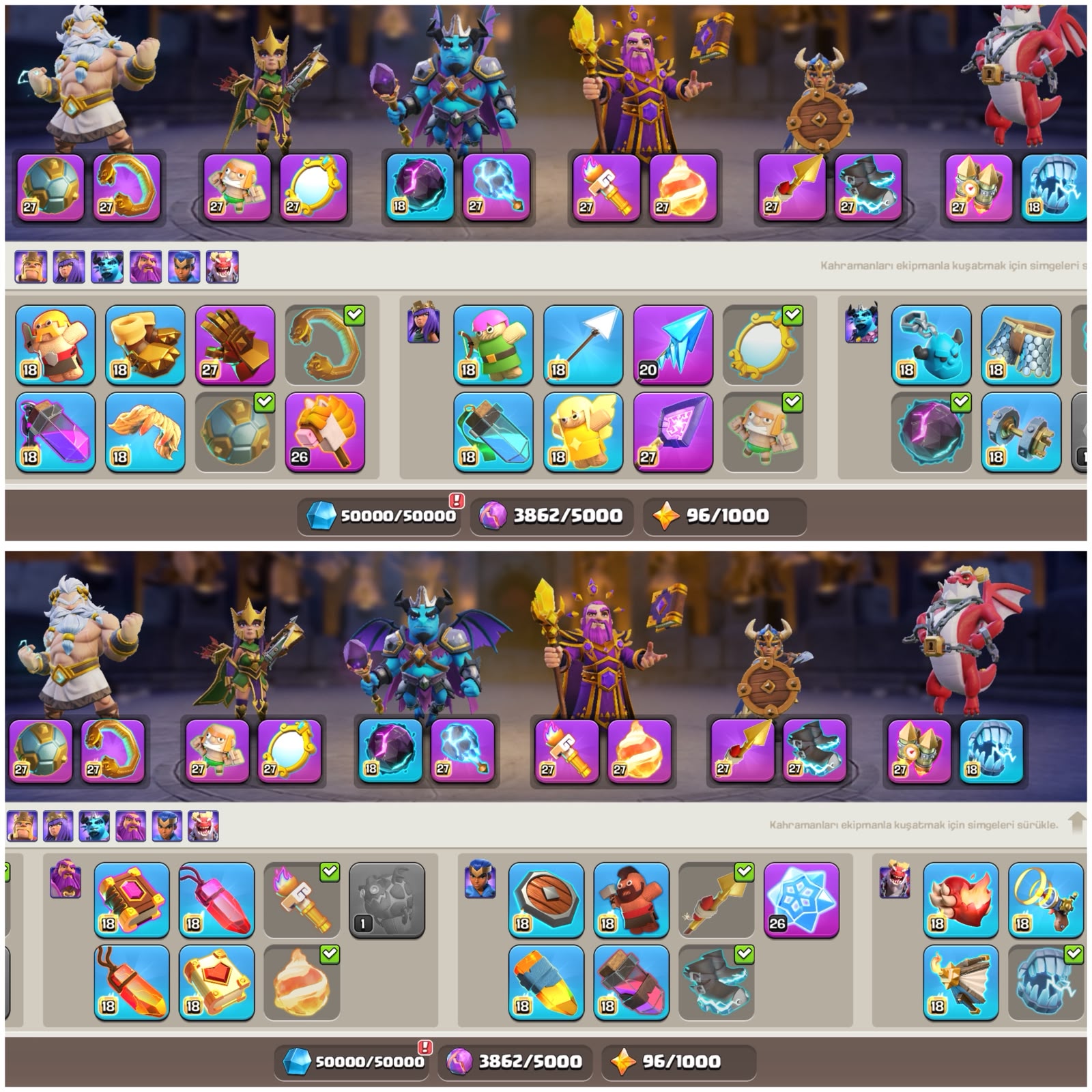 TH18⚡️COC | • MAX EKİPMANLI UYGUN FİYATA KAÇMAZ — image 3