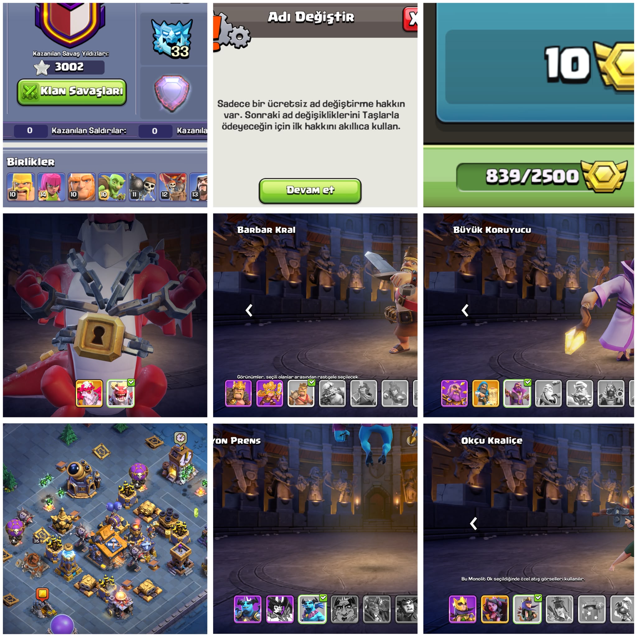 TH18⚡️COC | İSİM HAKLI + İÇİ DOLU MAX KÖY !! — image 2