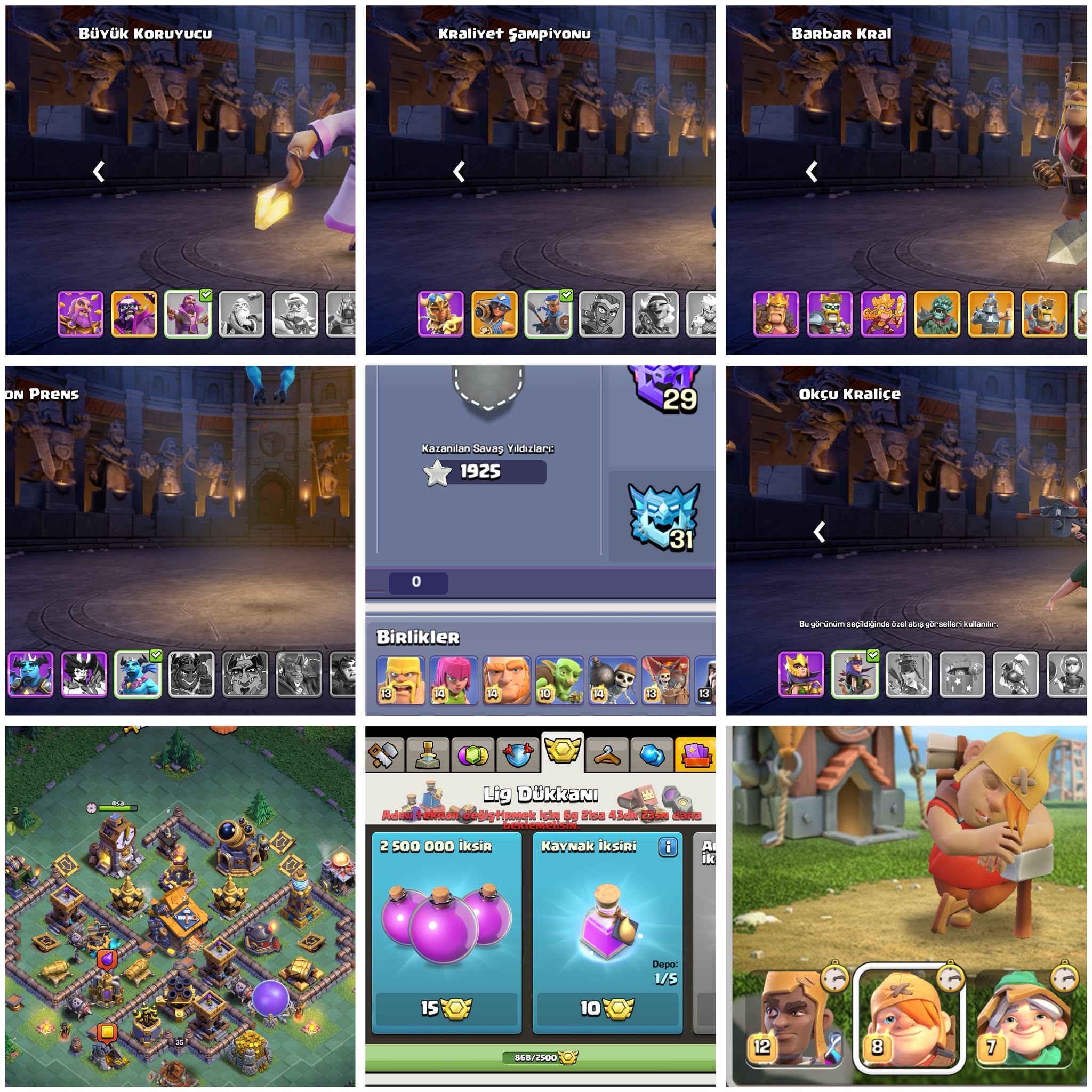 TH18⚡️COC | • MAX HEROLAR !! EN UYGUNU !! — image 2