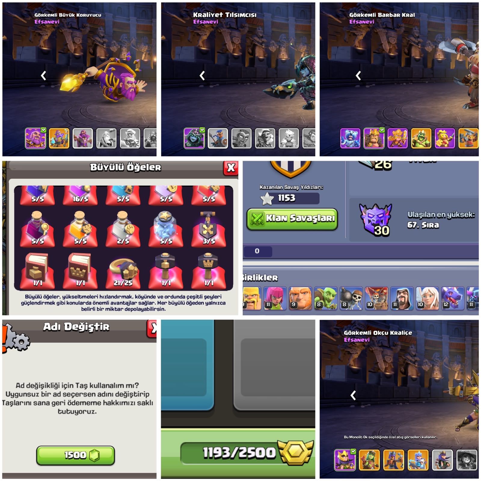 TH18⚡️COC | 1193 MADALYA | SİTENİN EN UYGUNU !! — görsel 2