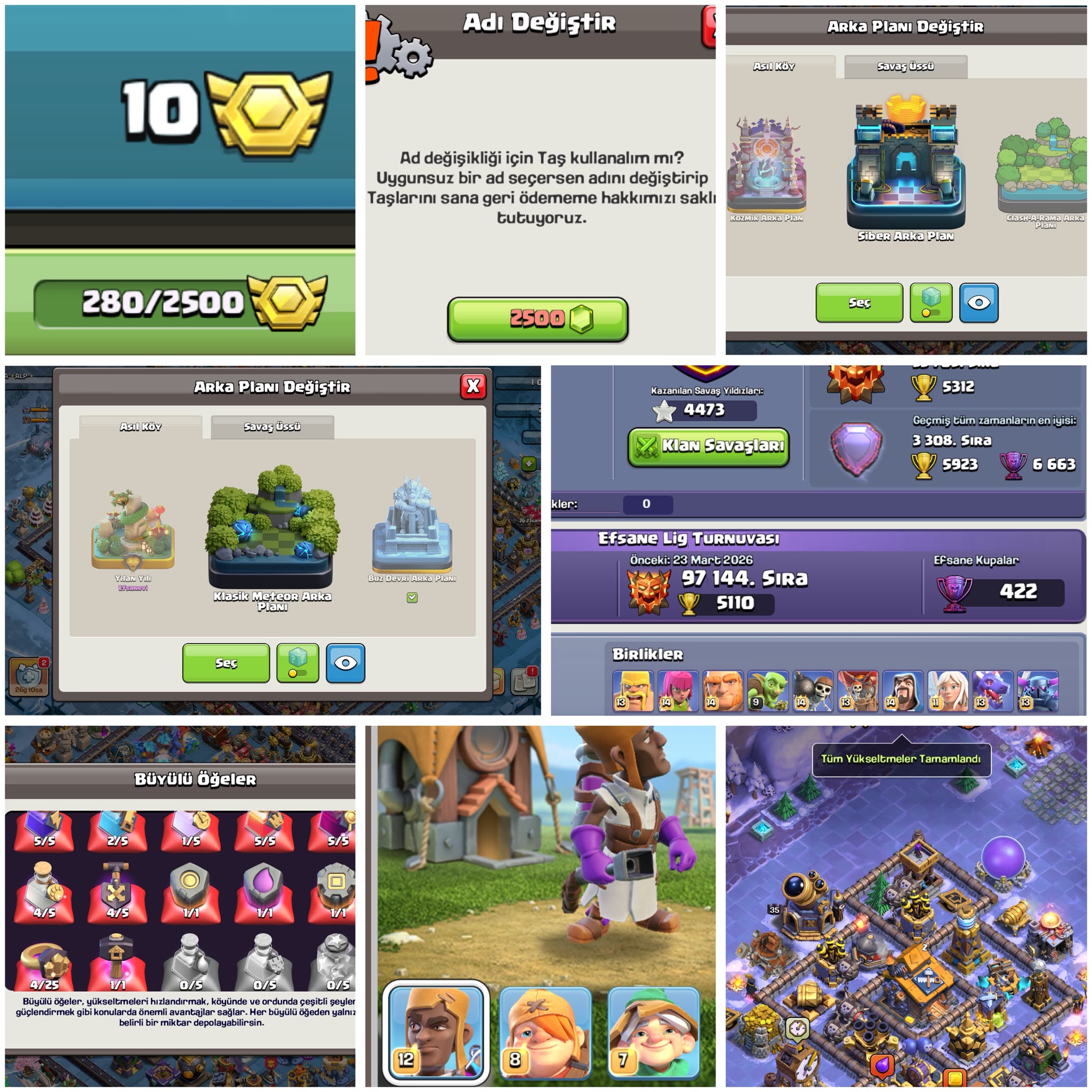 TH18⚡️COC | • MAX EKİPMANLI MAX KÖY !! — görsel 2
