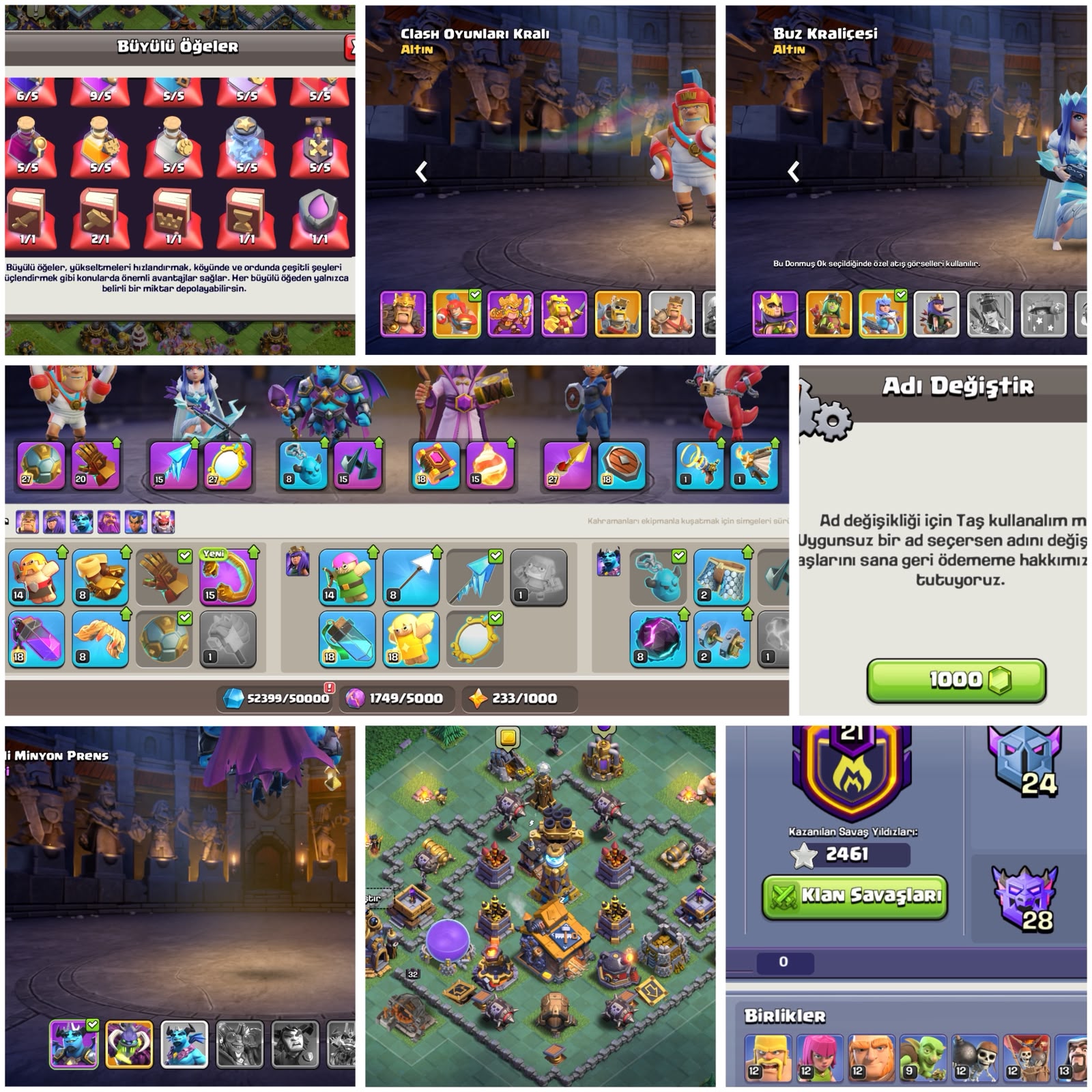 TH17⚡️COC | • 219 LEVEL | SAVAŞ HESABI | UYGUN — image 2