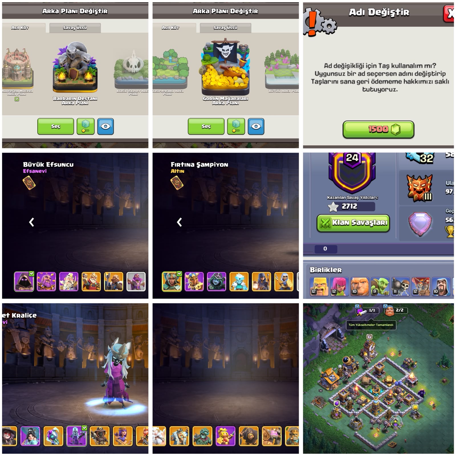 TH18⚡️COC | • UFAK EKSİKLER HARİÇ MAX KÖY !! — image 2