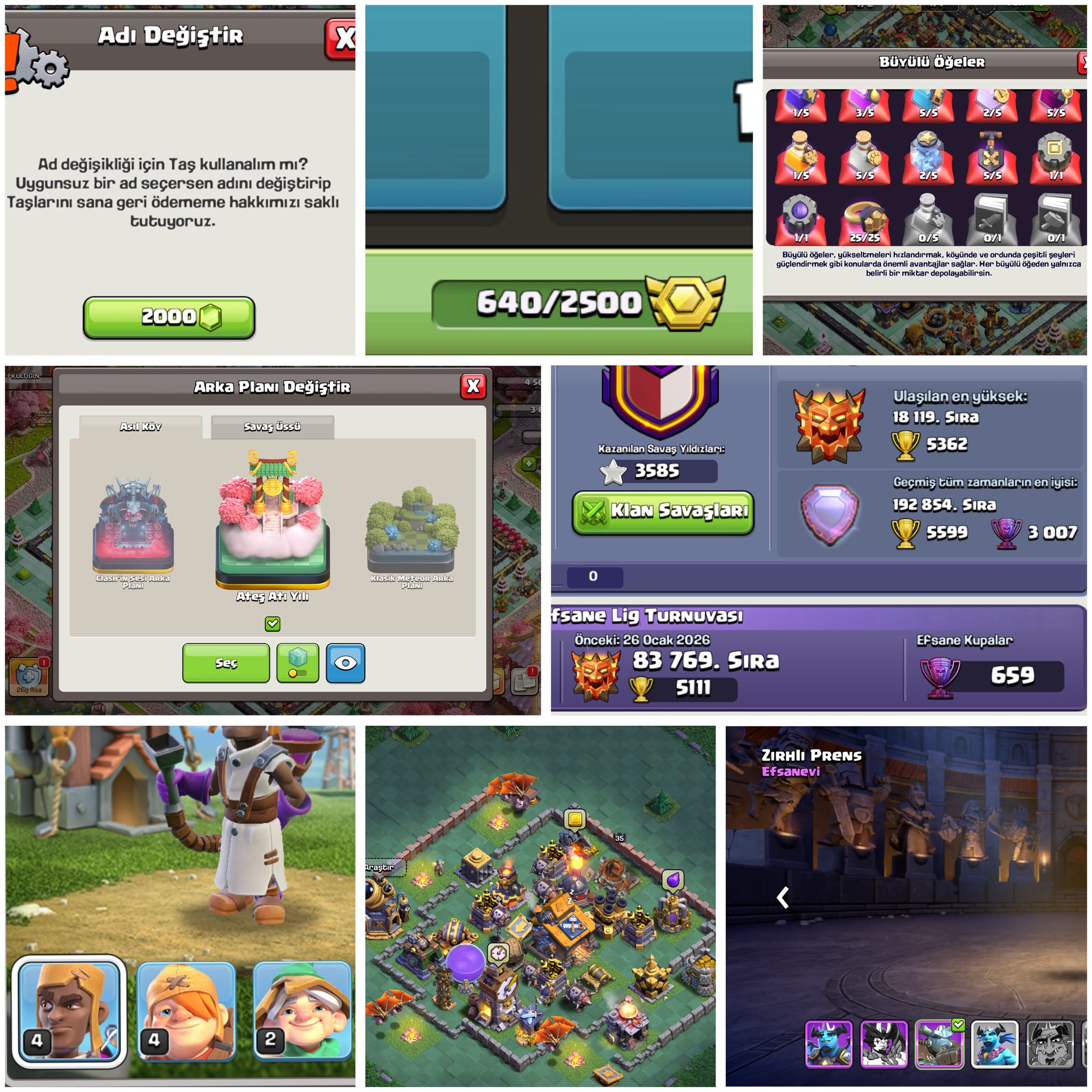 TH18⚡️COC | • %84 EKİPMAN MAX ! KÖY NERDEYSE MAX — image 2