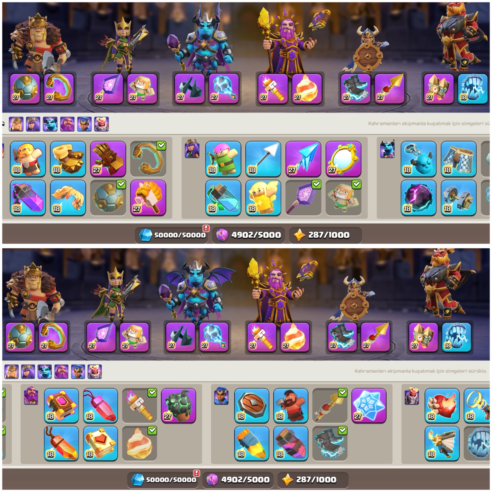 TH18⚡️COC | • %100 EKİPMAN | 6289 SAVAŞ YILDIZI — image 3