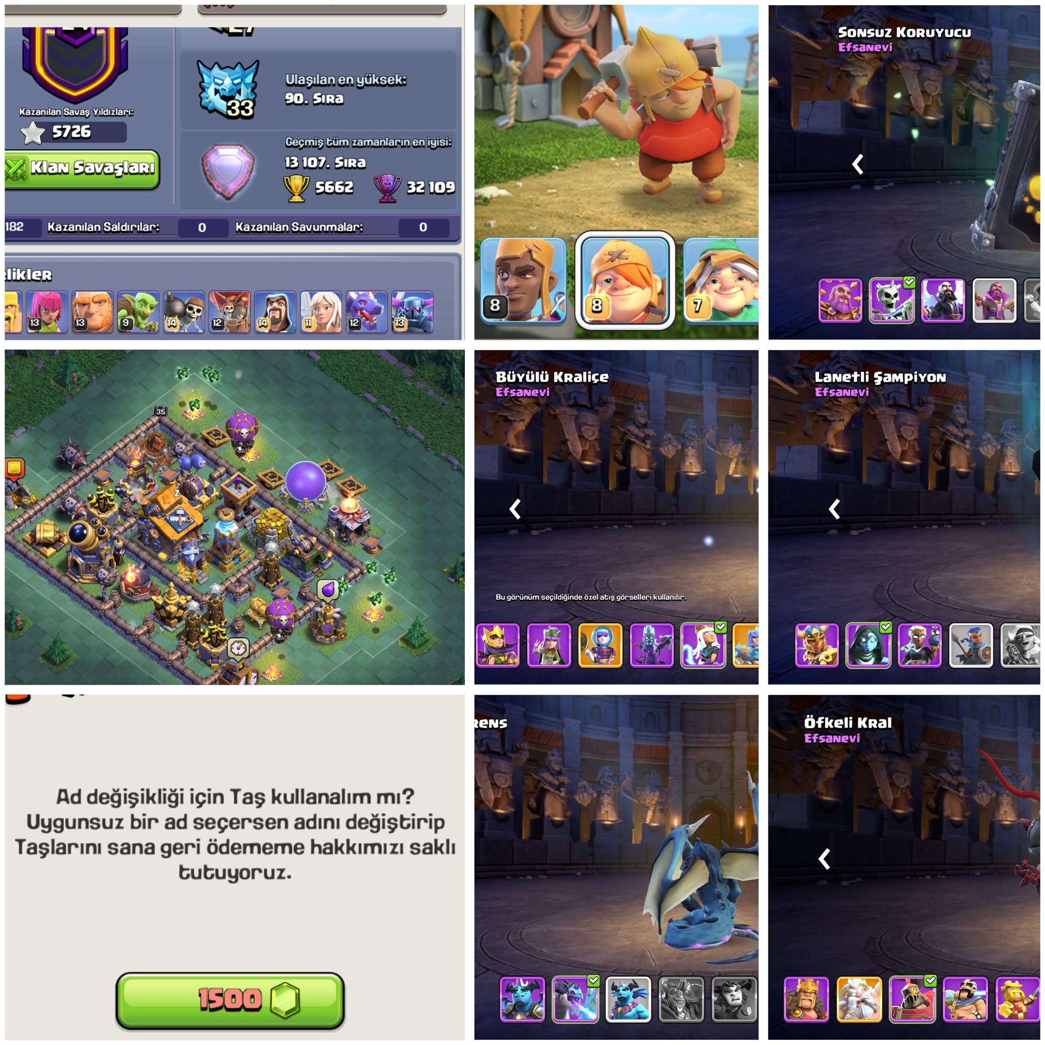 TH18⚡️COC | • 286 LEVEL + EFSANEVİ PROFİL !! — image 2