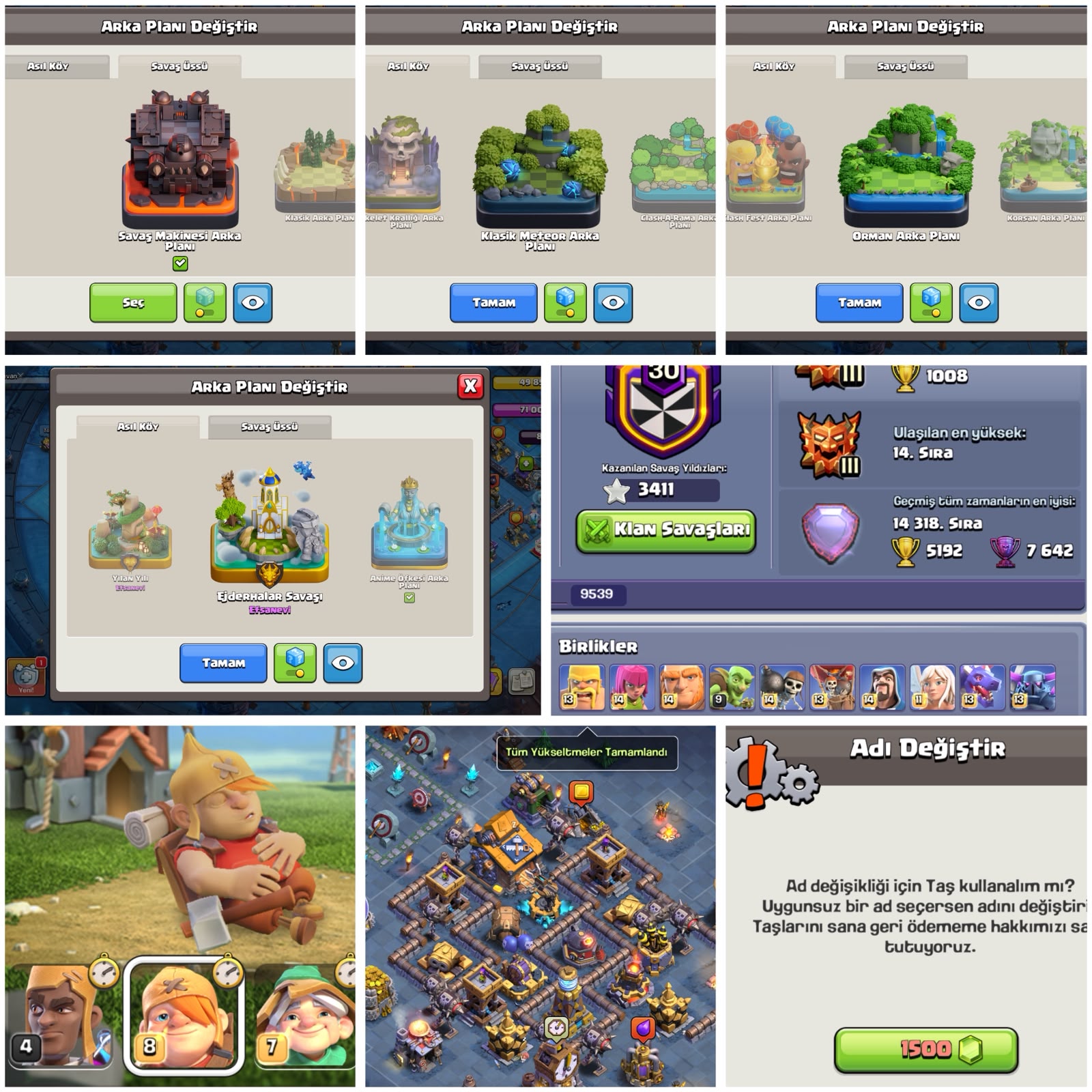 TH18⚡️COC | EKİPMAN %100 | KÖY %99.9 MAX !! — image 2